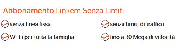 Linkem Privati Caratteristiche