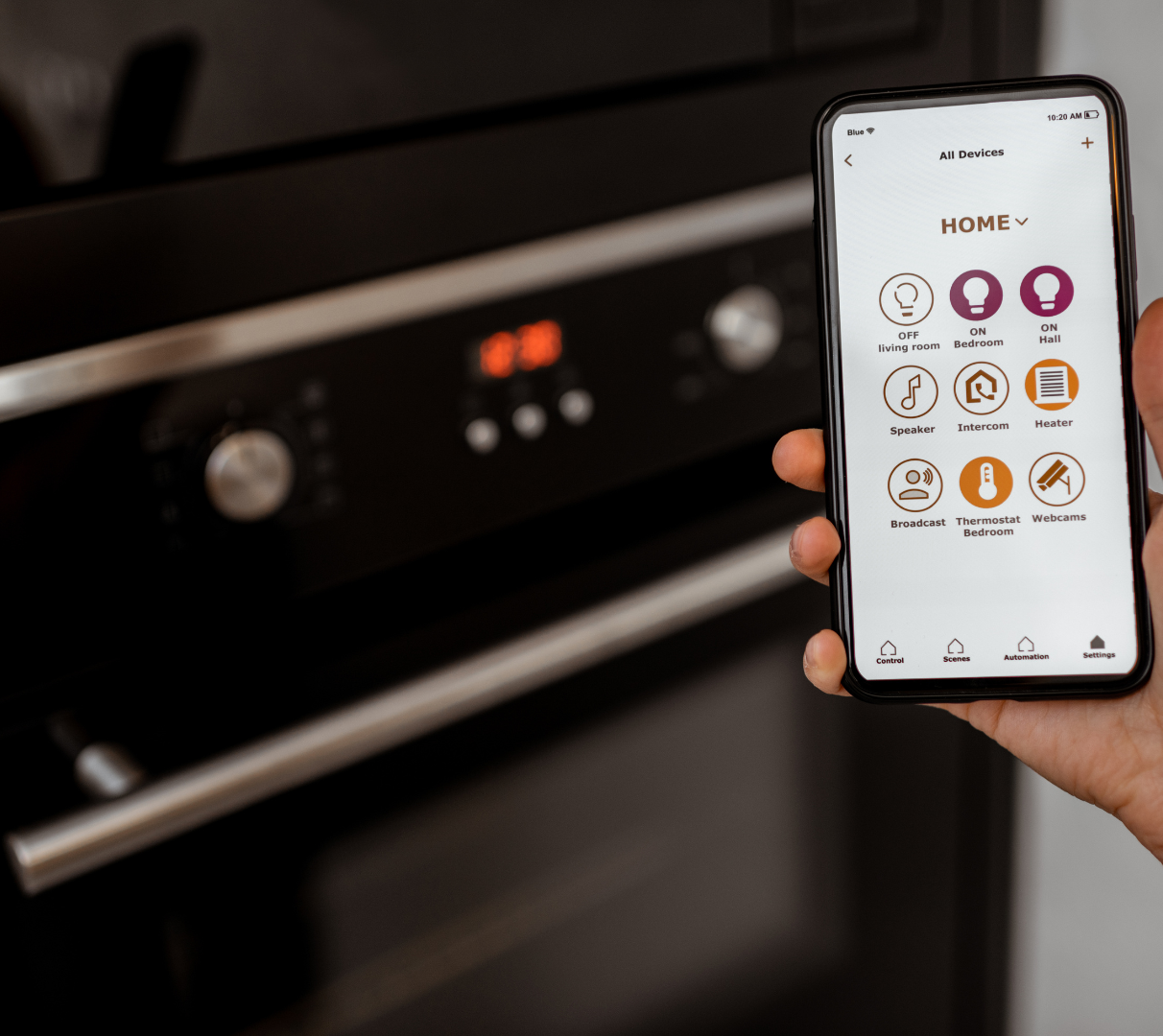 smart home forno
